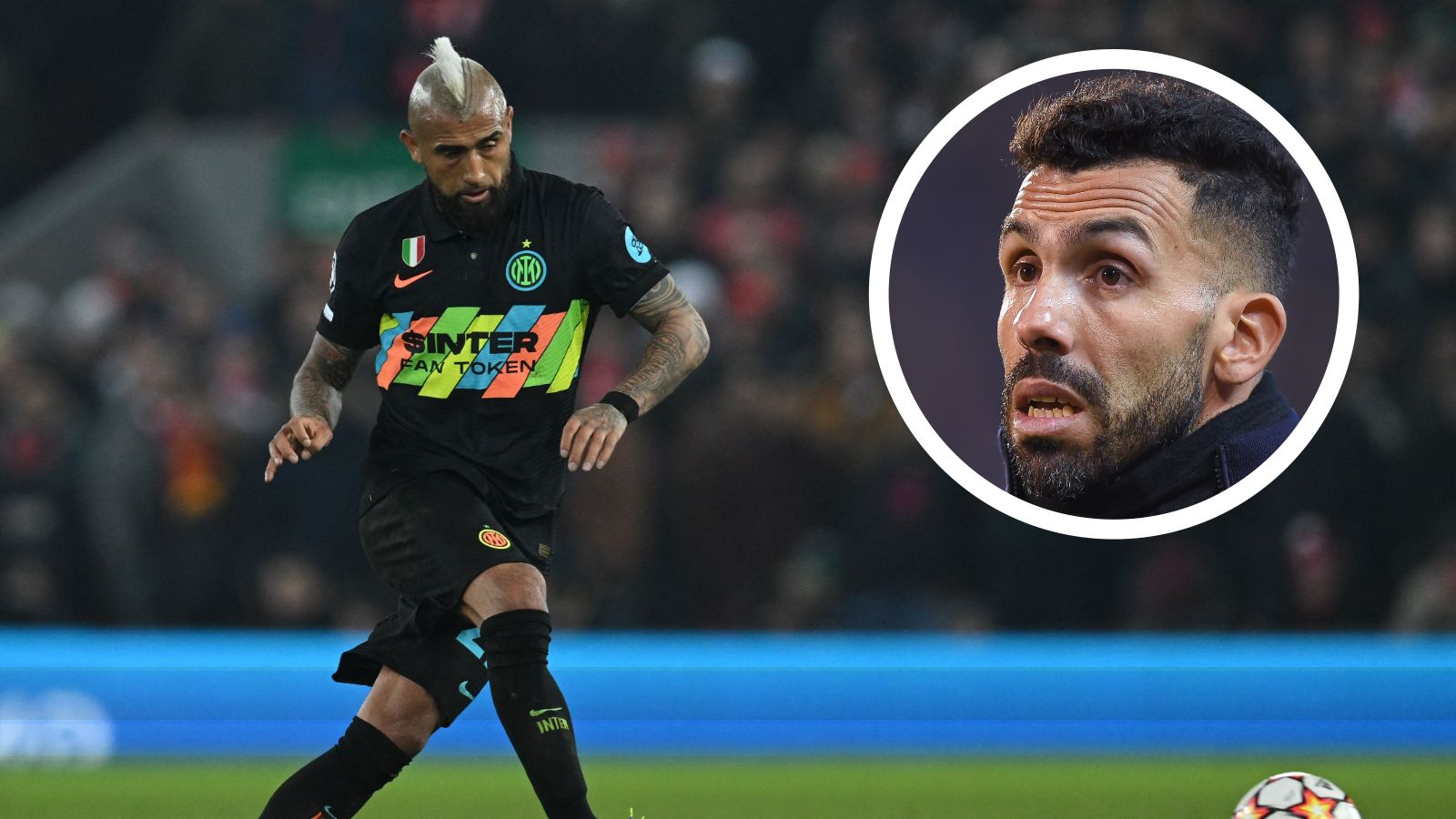 Arturo Vidal Carlos Tevez