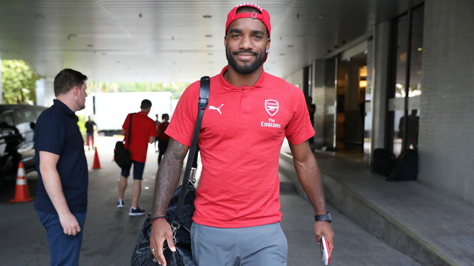 Alexandre Lacazette Arsenal ICC 2018 Singapore