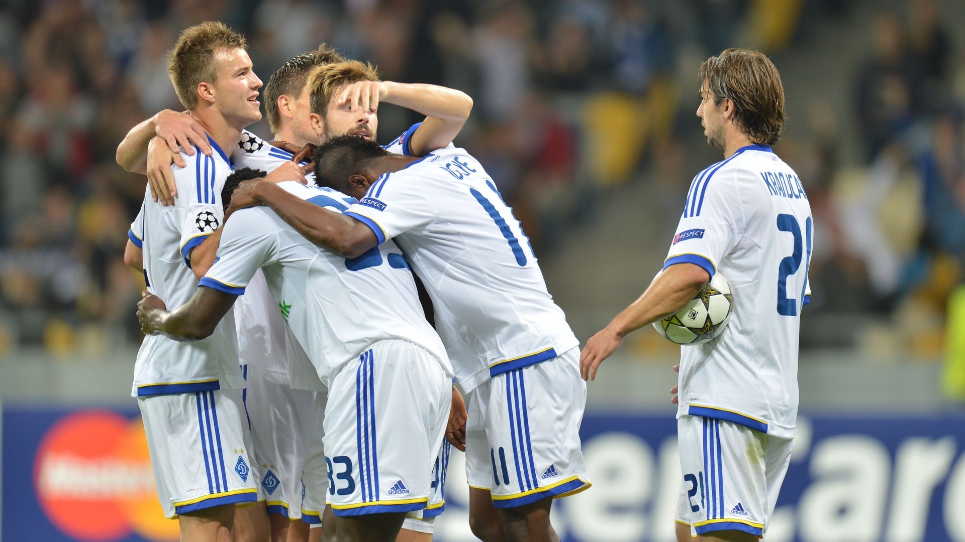 Dynamo Kyiv UCL 2012