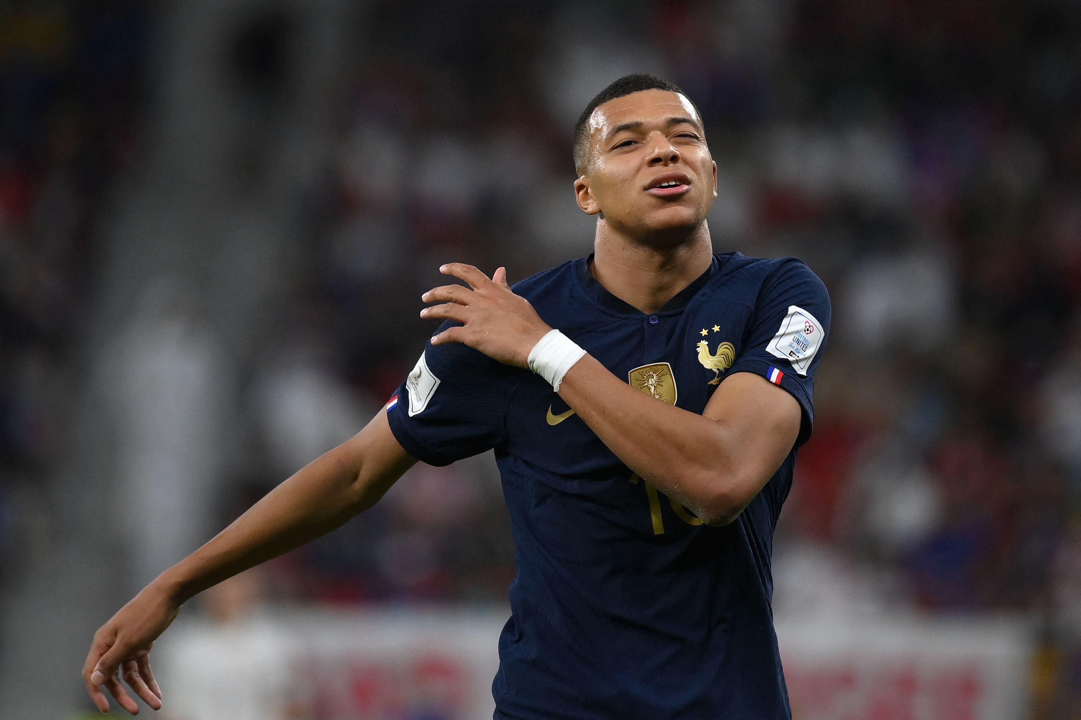 Kylian Mbappe France Poland 2022