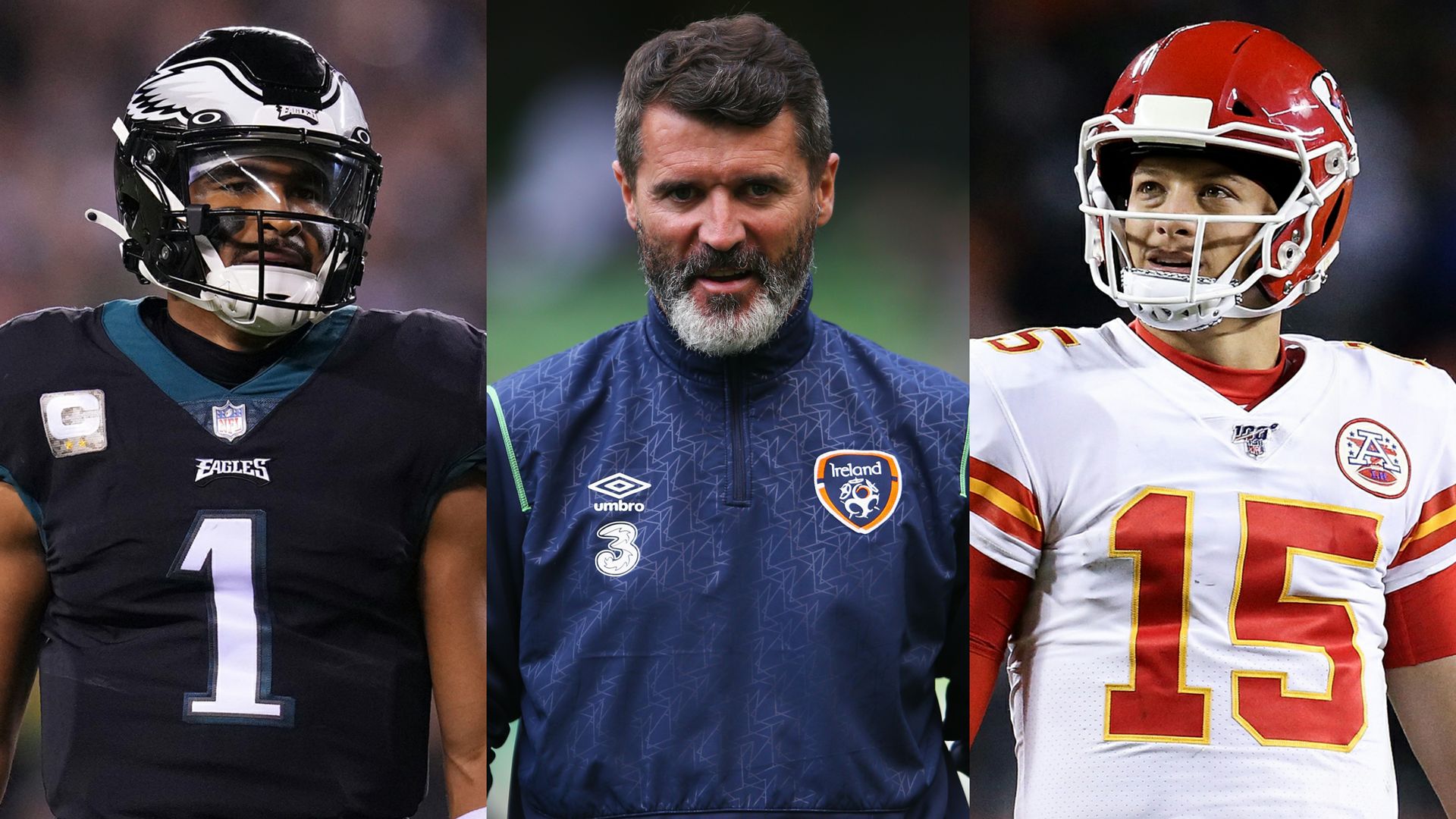 Roy Keane Jalen Hurts Patrick Mahomes