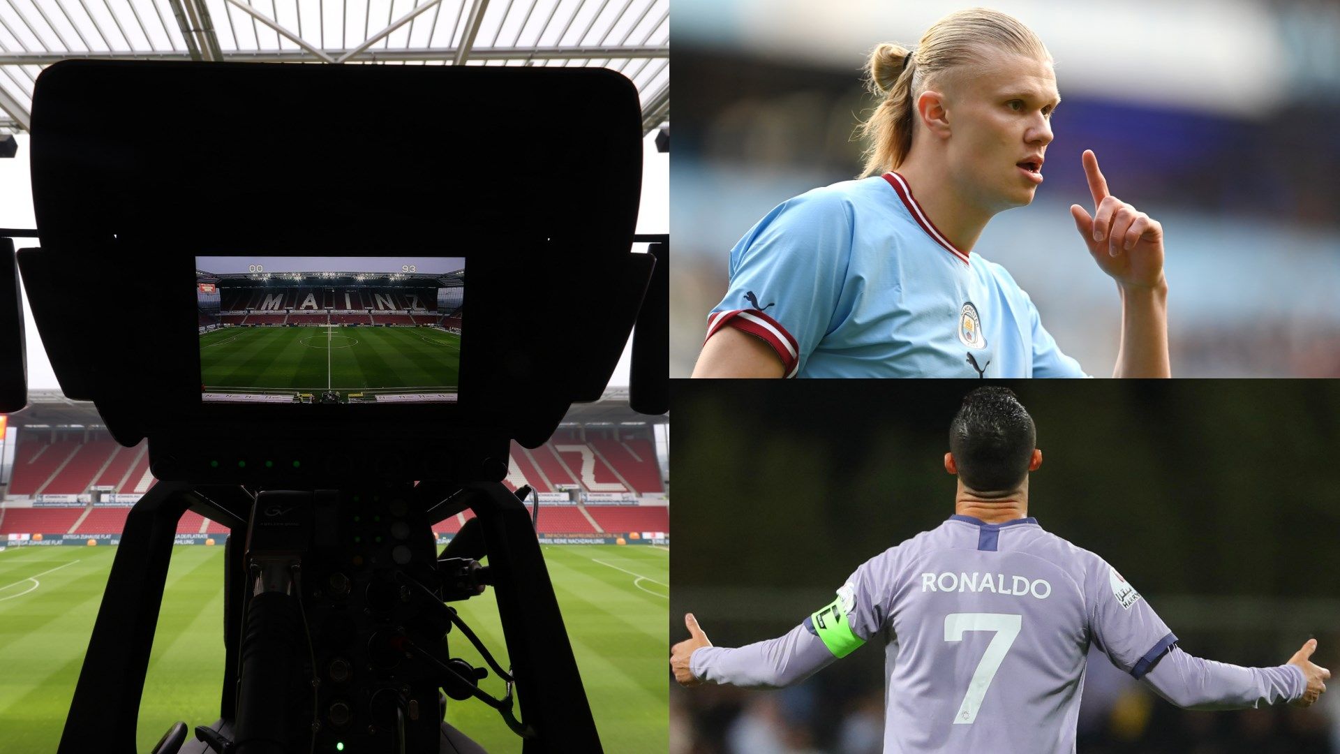 GFX TV Camera Haaland Ronaldo mix