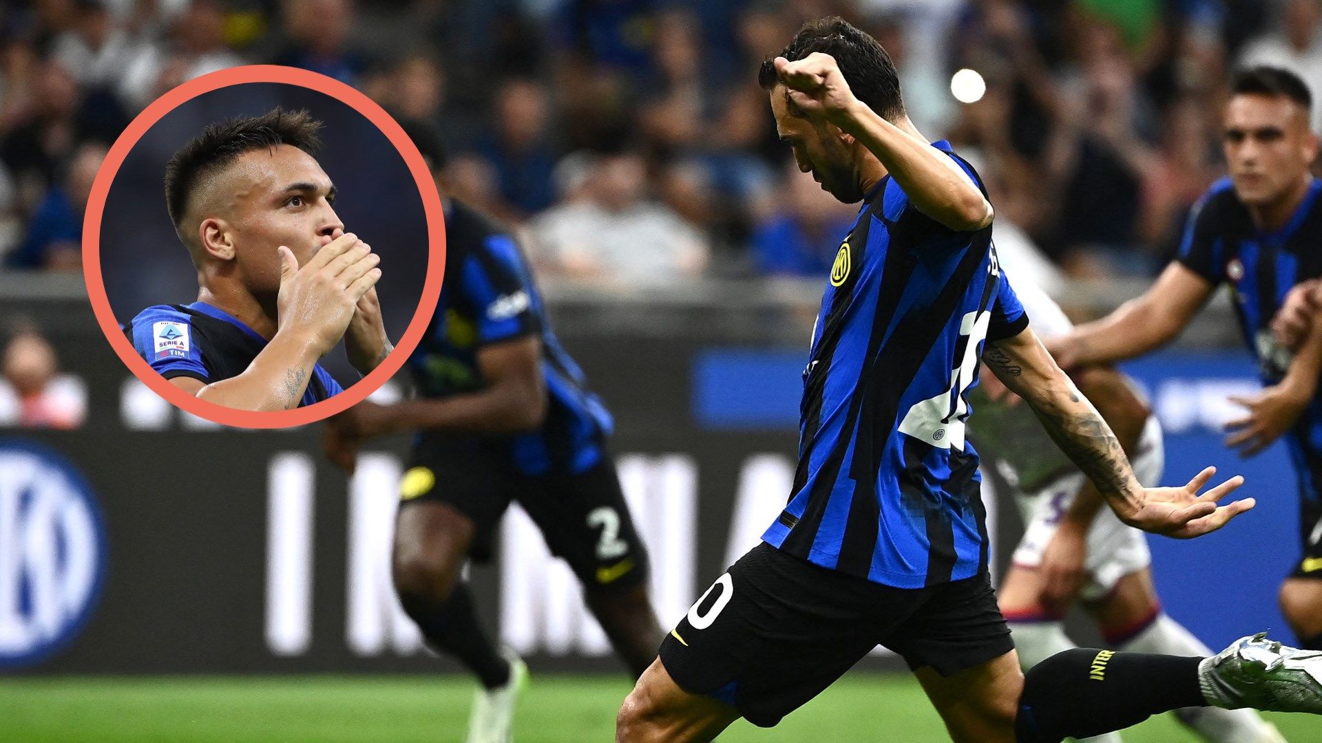 Calhanoglu Lautaro Martinez