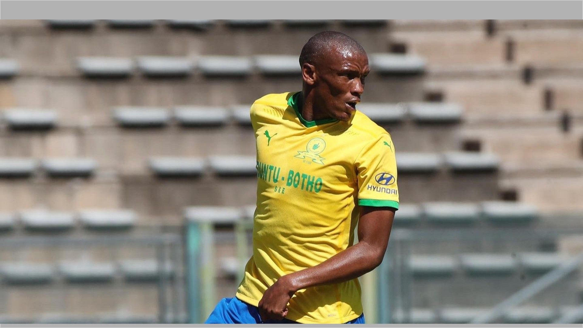 Mothobi Mvala of Mamelodi Sundowns.