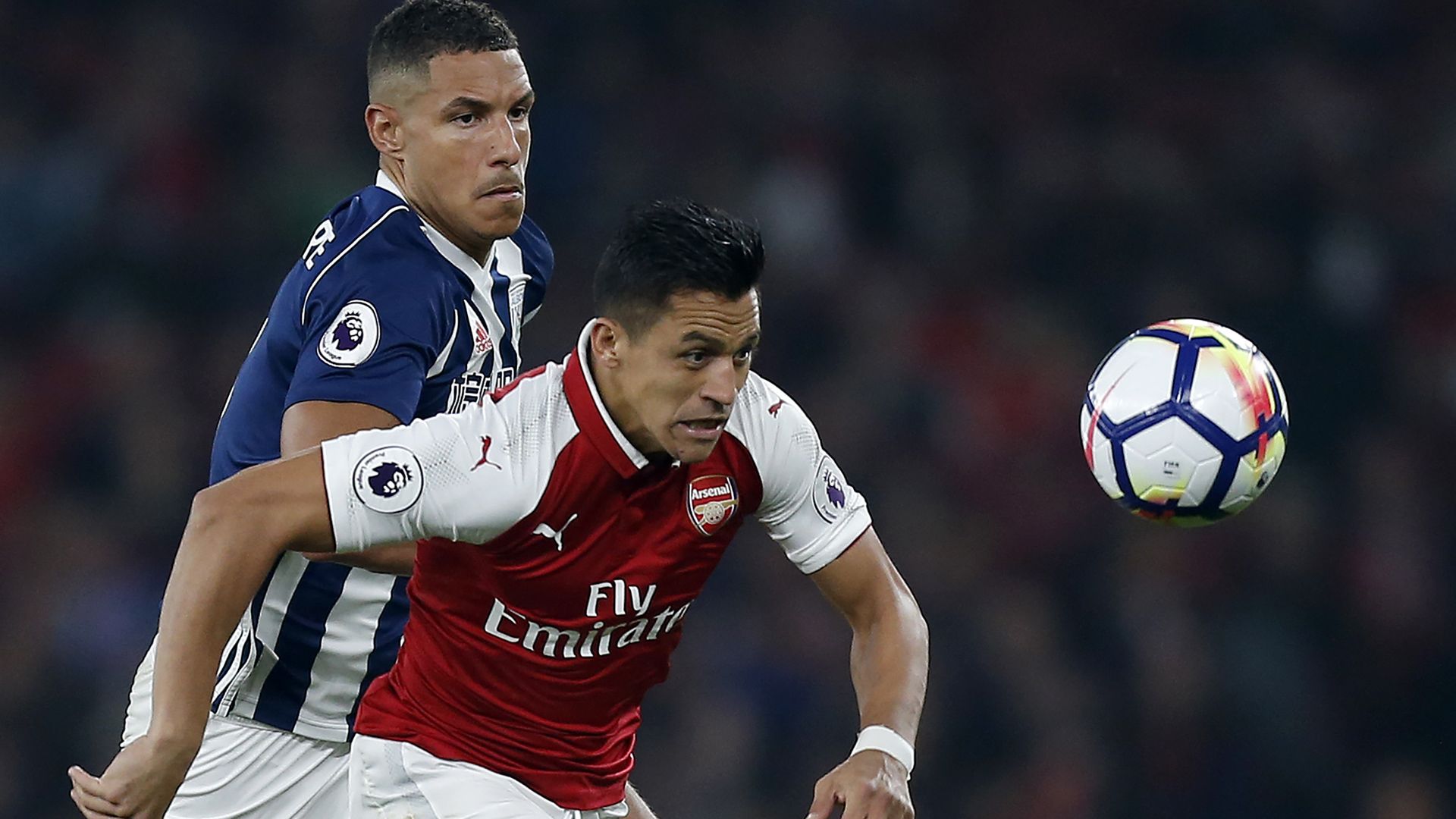 Livermore, Sanchez, West Brom - Arsenal, Premier League, 09252017