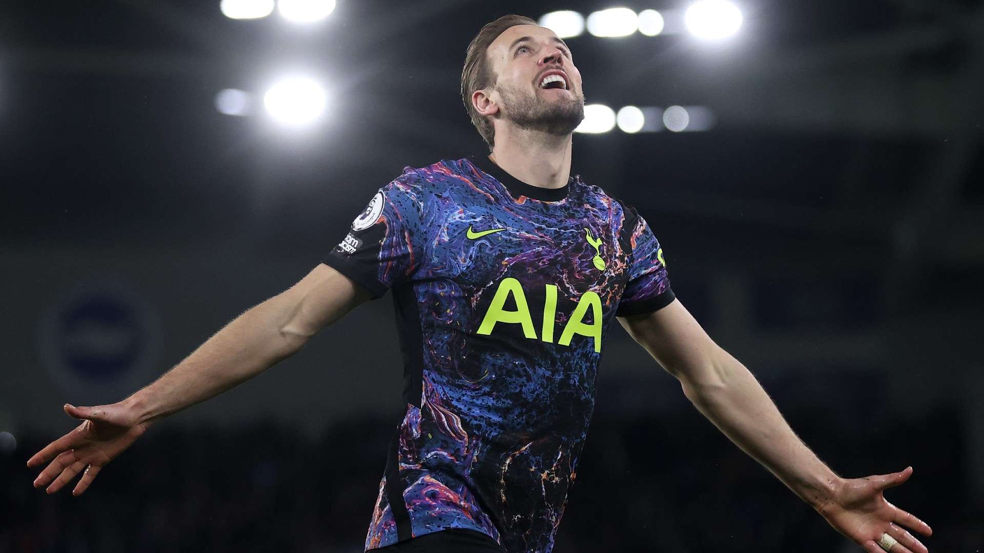 Harry Kane Tottenham Brighton 2021-22