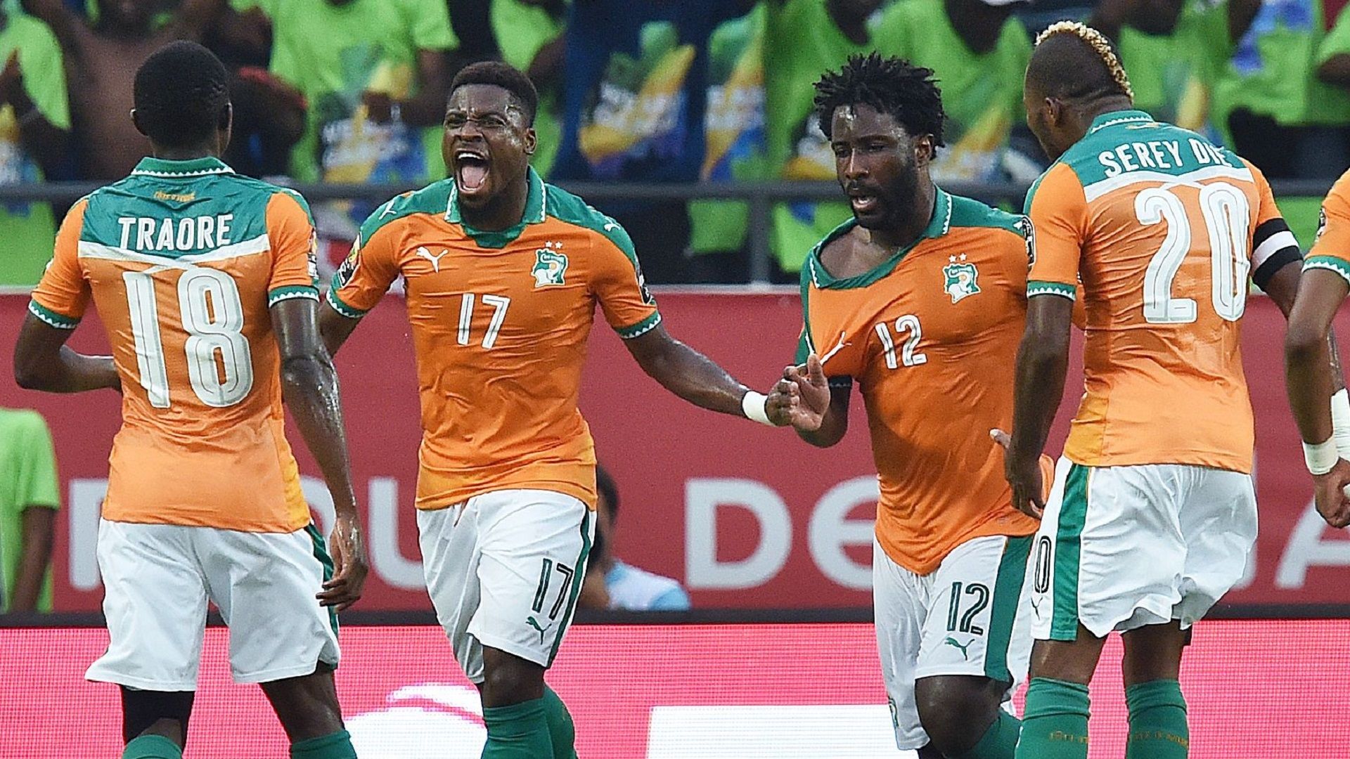 Serge Aurier, Wilfried Bony - Ivory Coast Cote d'Ivoire - African Cup 2017