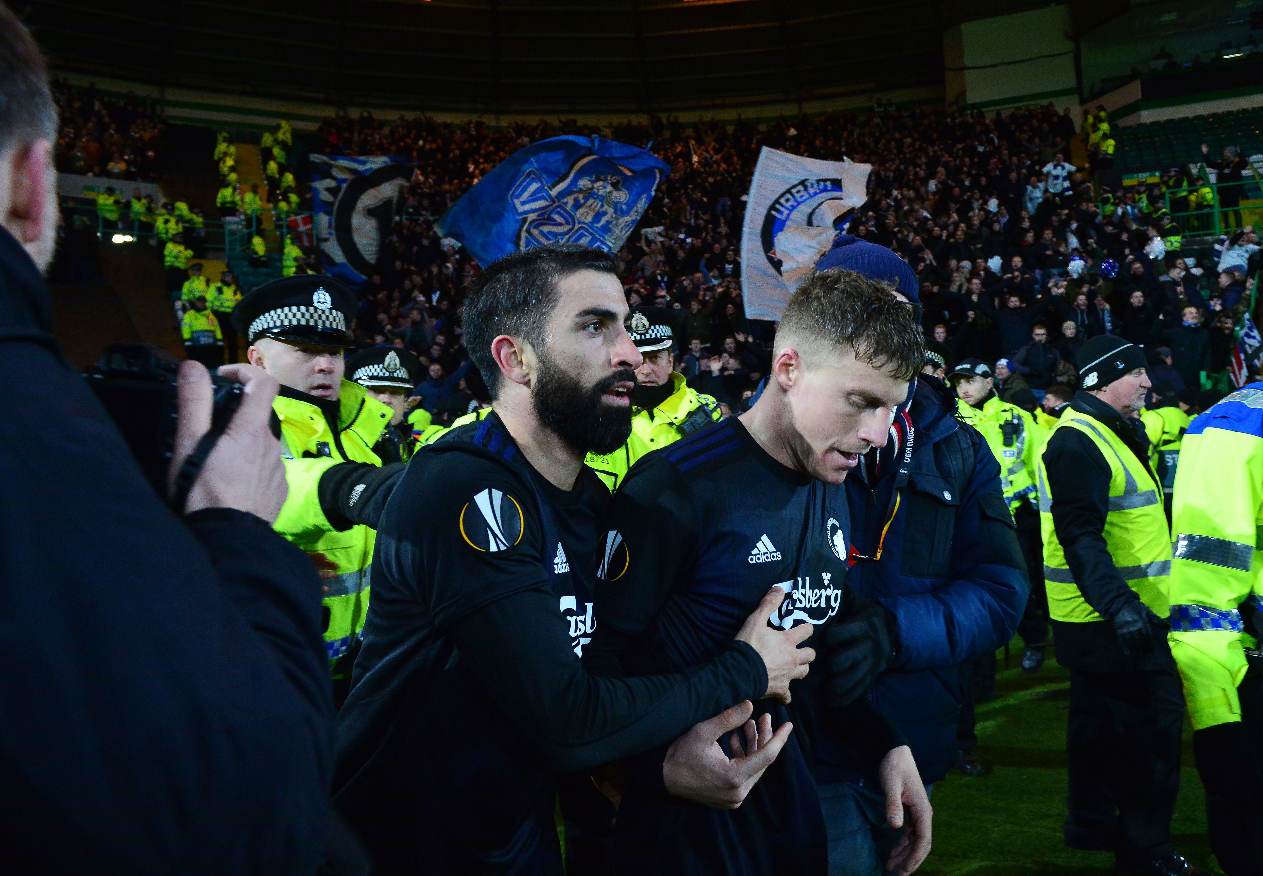 Pep Biel and Micheal Santos