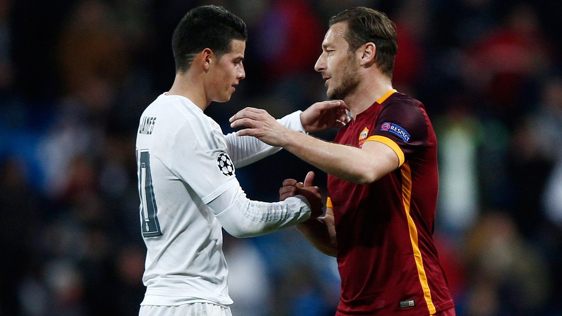 Francesco Totti Real Madrid Roma Champions League