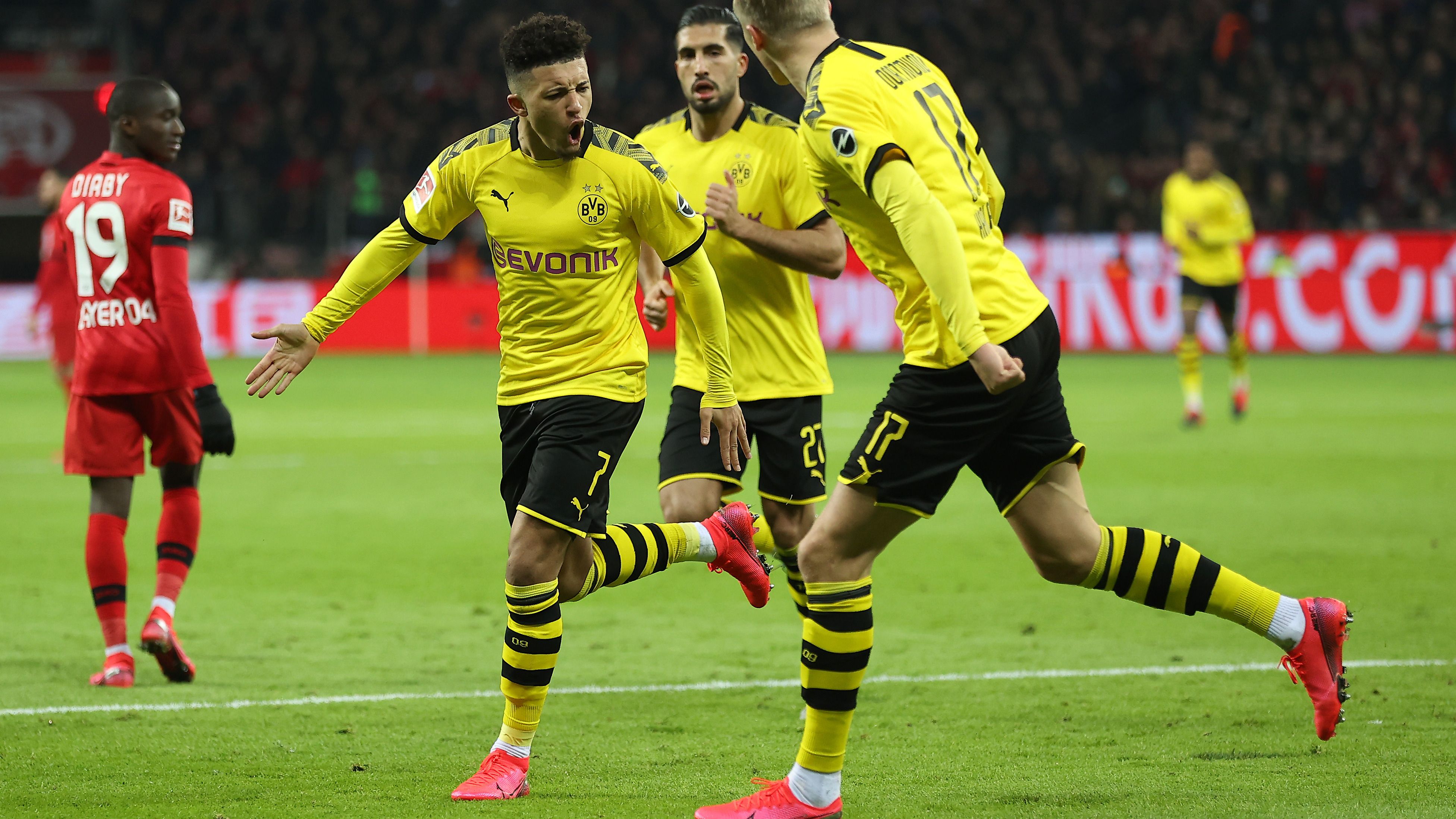 Bayer Leverkusen BVB 08022020 Jadon Sancho