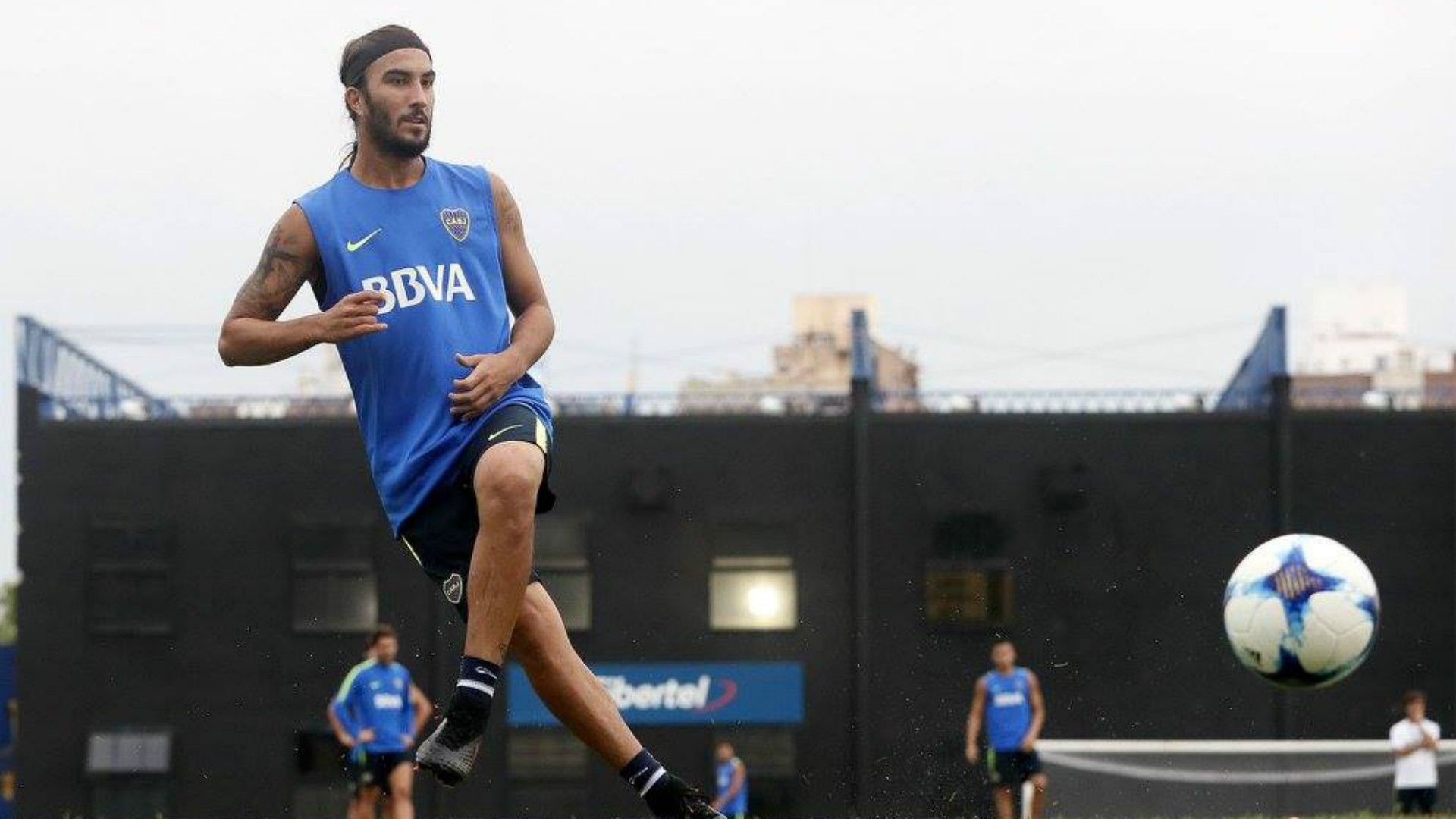Sebastian Perez Entrenamiento Boca