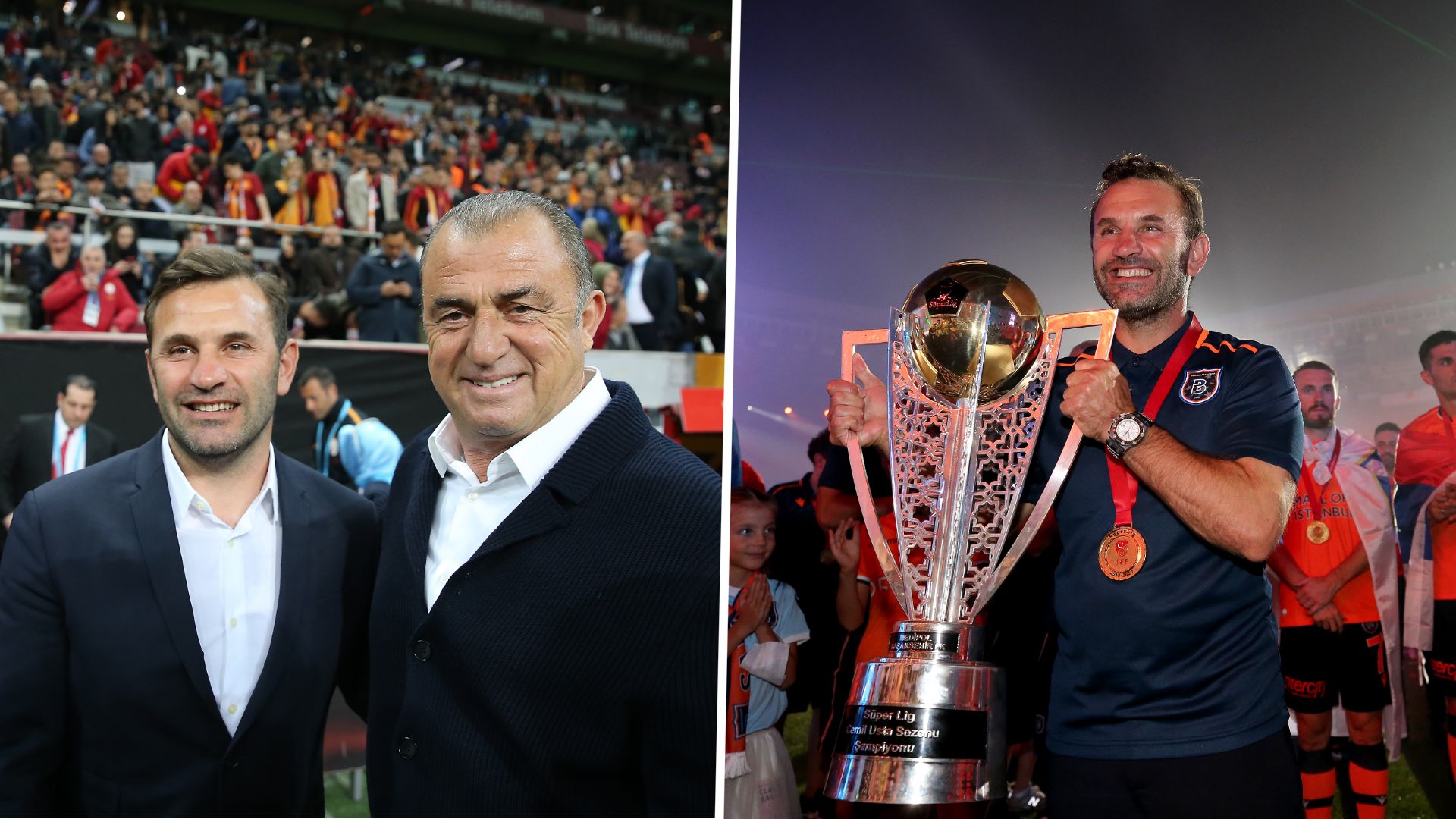 Okan Buruk Fatih Terim - Okan Buruk Basaksehir GFX