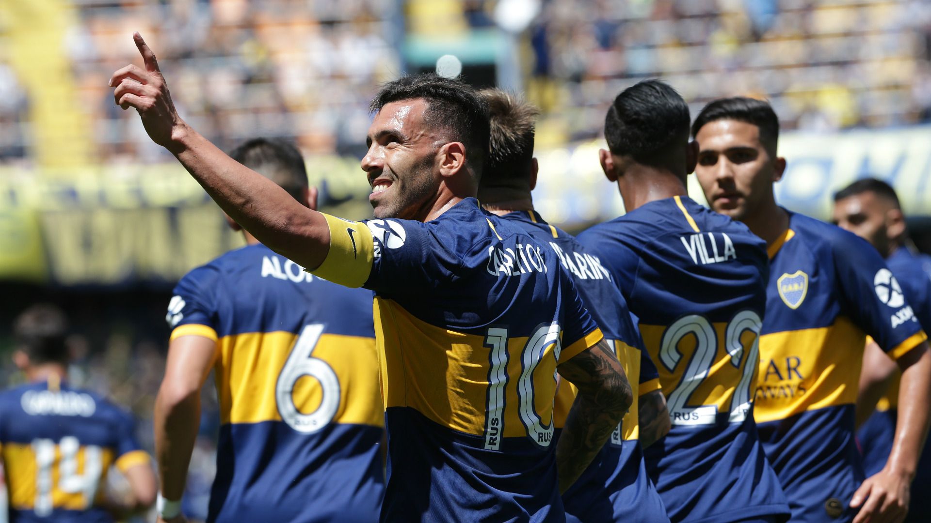 Tevez Boca Juniors Arsenal Superliga 03112019