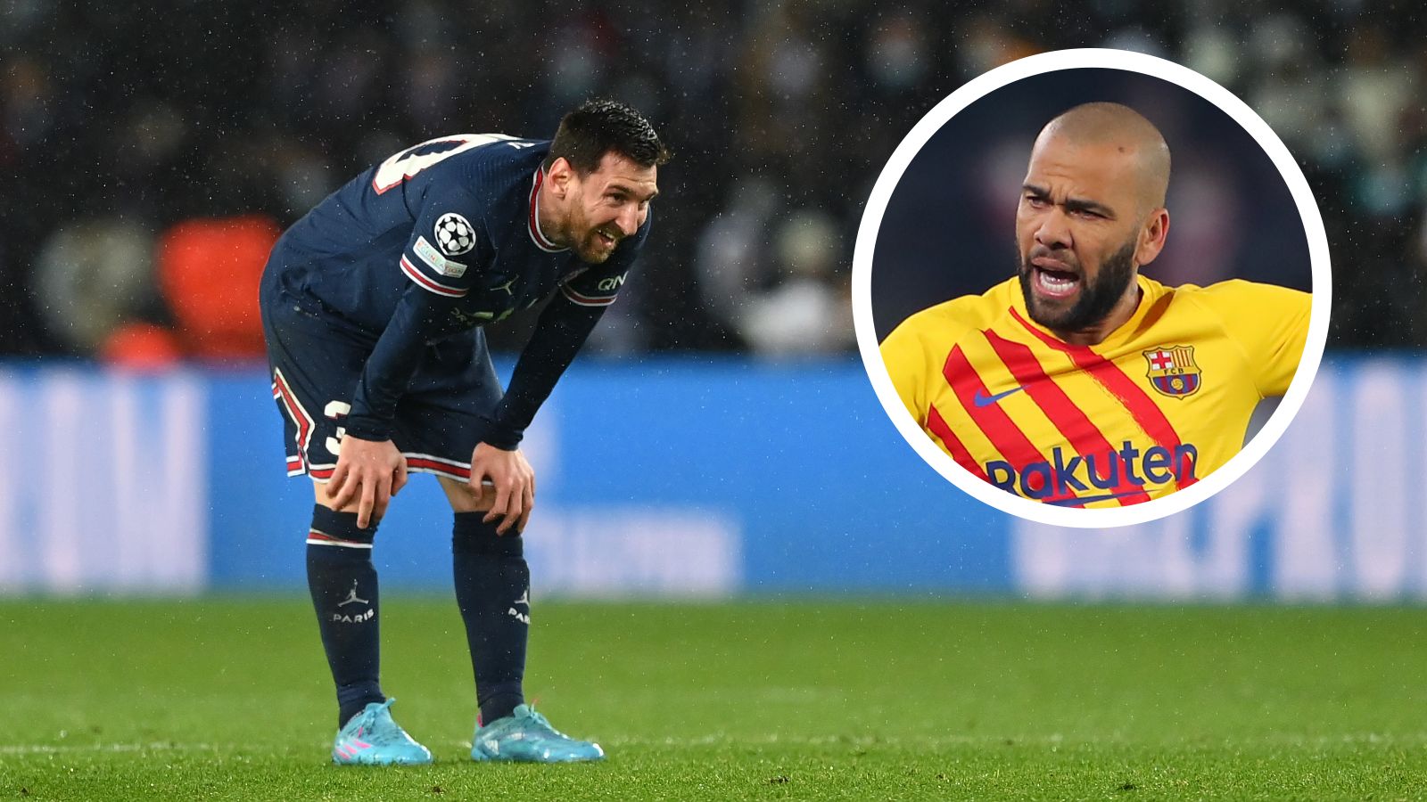 Lionel Messi Dani Alves