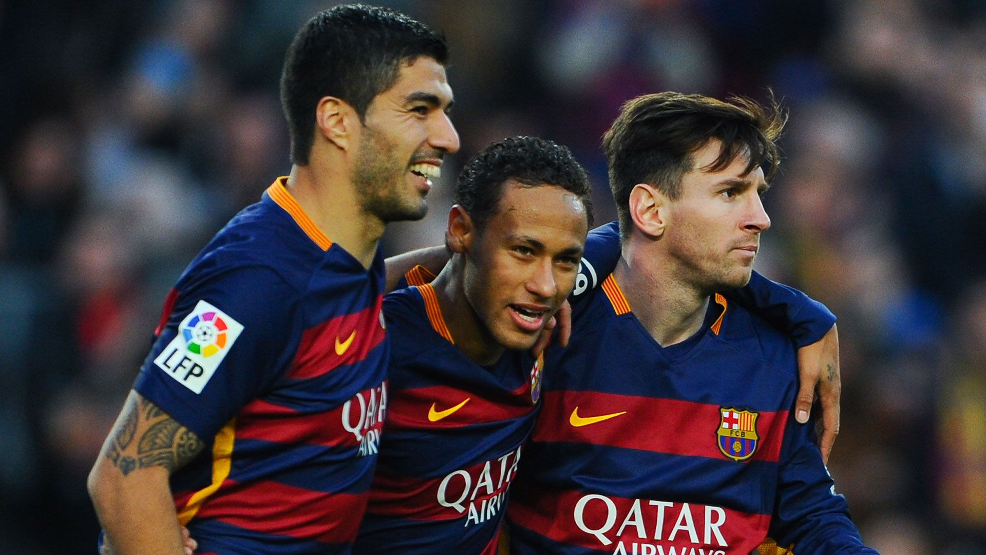 neymar, suarez, messi 11282015