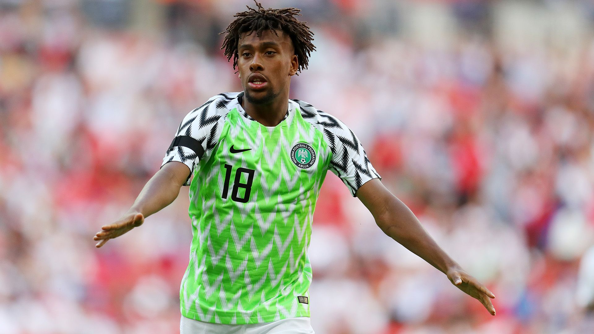 Alex Iwobi Nigeria 2018
