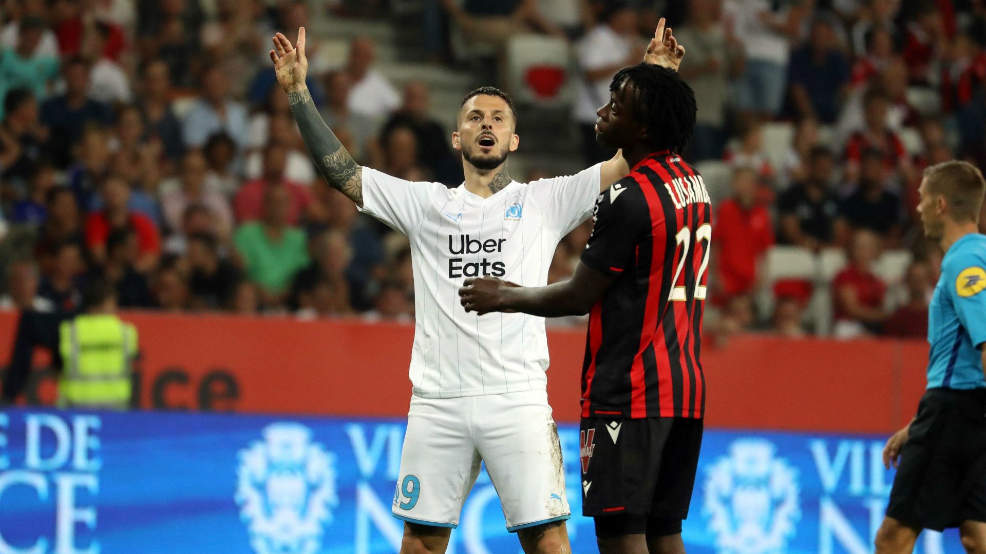 Dario Benedetto Olympique Marsella Niza Ligue 1 28082019