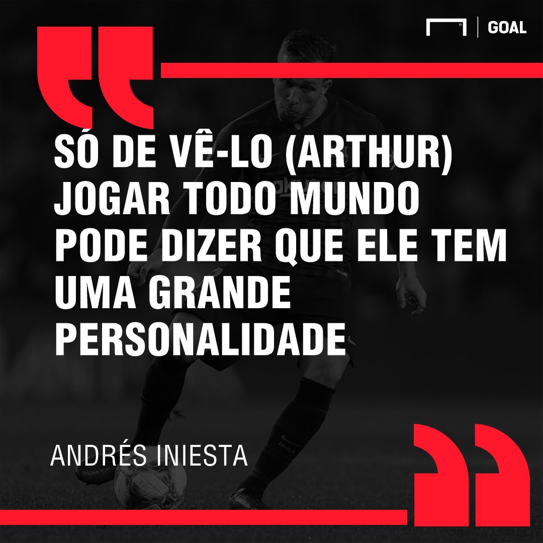 Iniesta sobre Arthur