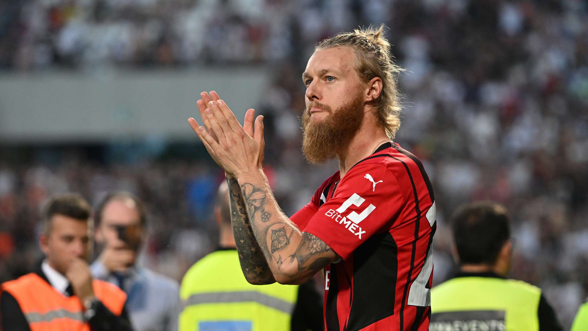 Simon Kjaer US Sassuolo v AC Milan May 2022