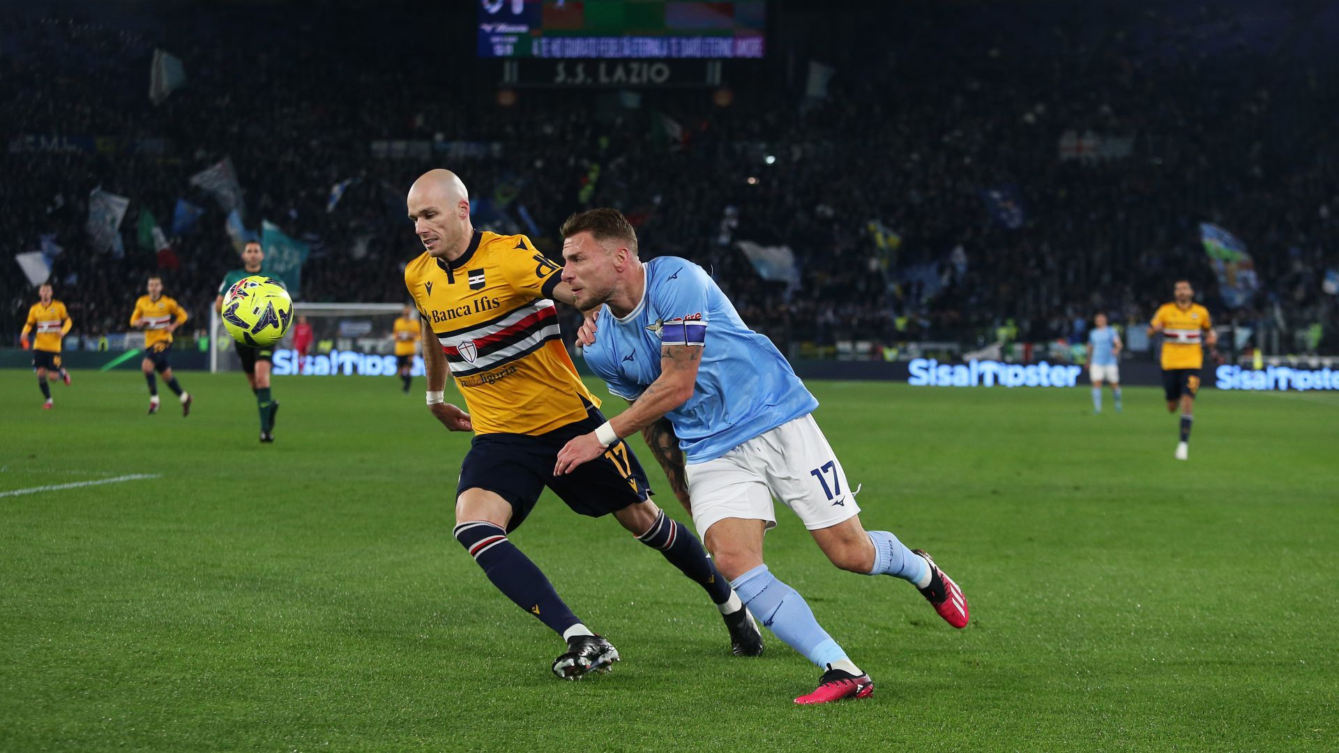 Ciro Immobile Lazio Sampdoria Serie A