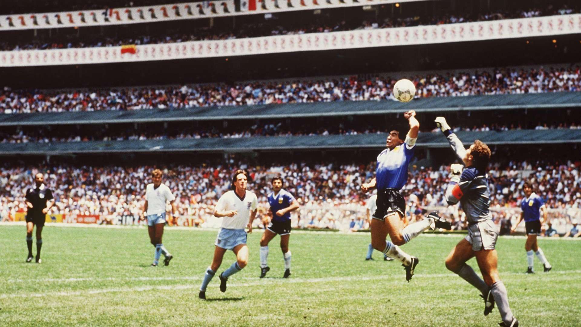 Argentina England World Cup Mexico 22061986