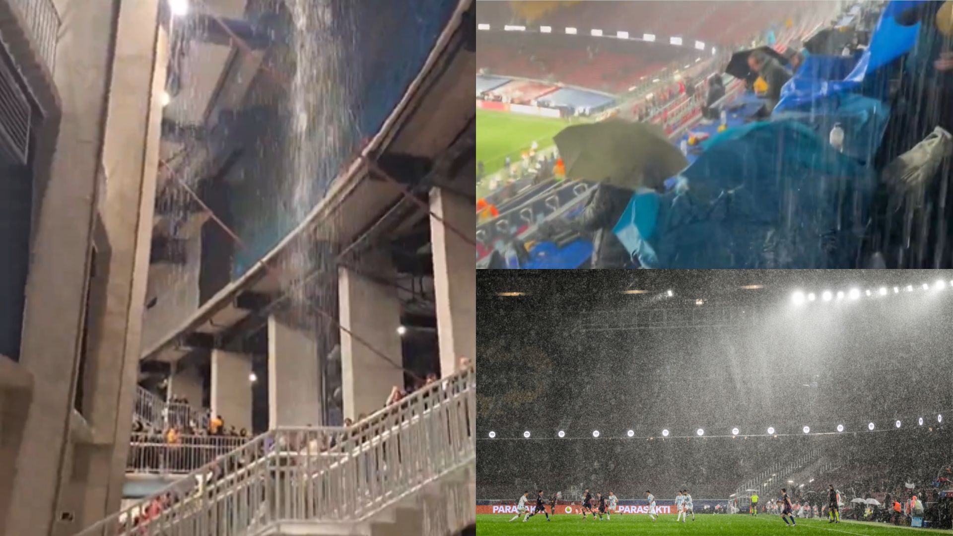 Camp Nou rain Barcelona 2025-26