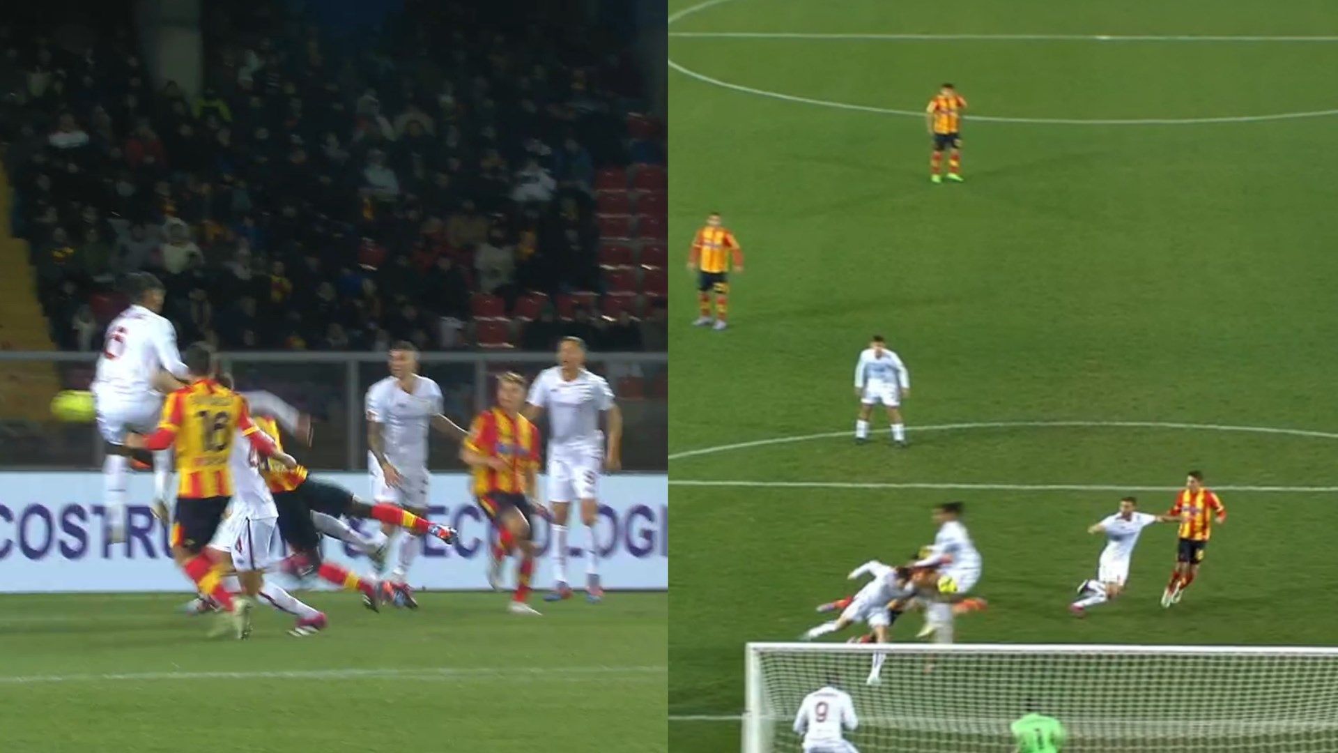 Baschirotto Ibanez Lecce Roma