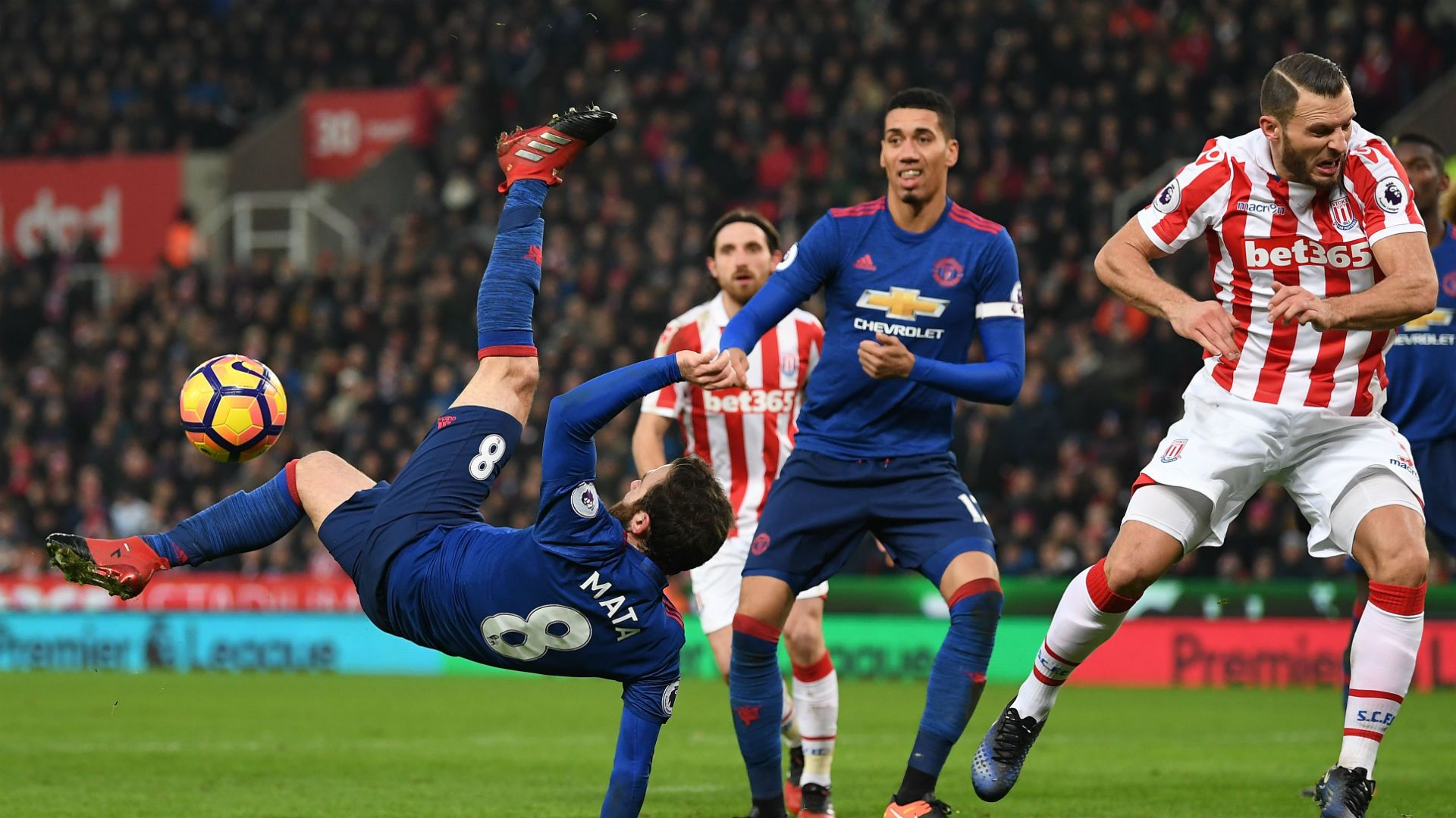 David De Gea Premier League Stoke v Man Utd 210117