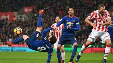 David De Gea Premier League Stoke v Man Utd 210117