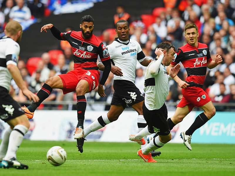 Armand Traore Derby County Queens Park Rangers Sky Bet Championship Playoff Final 05242014