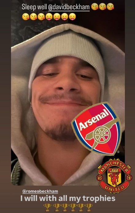 David Beckham Romeo taunt