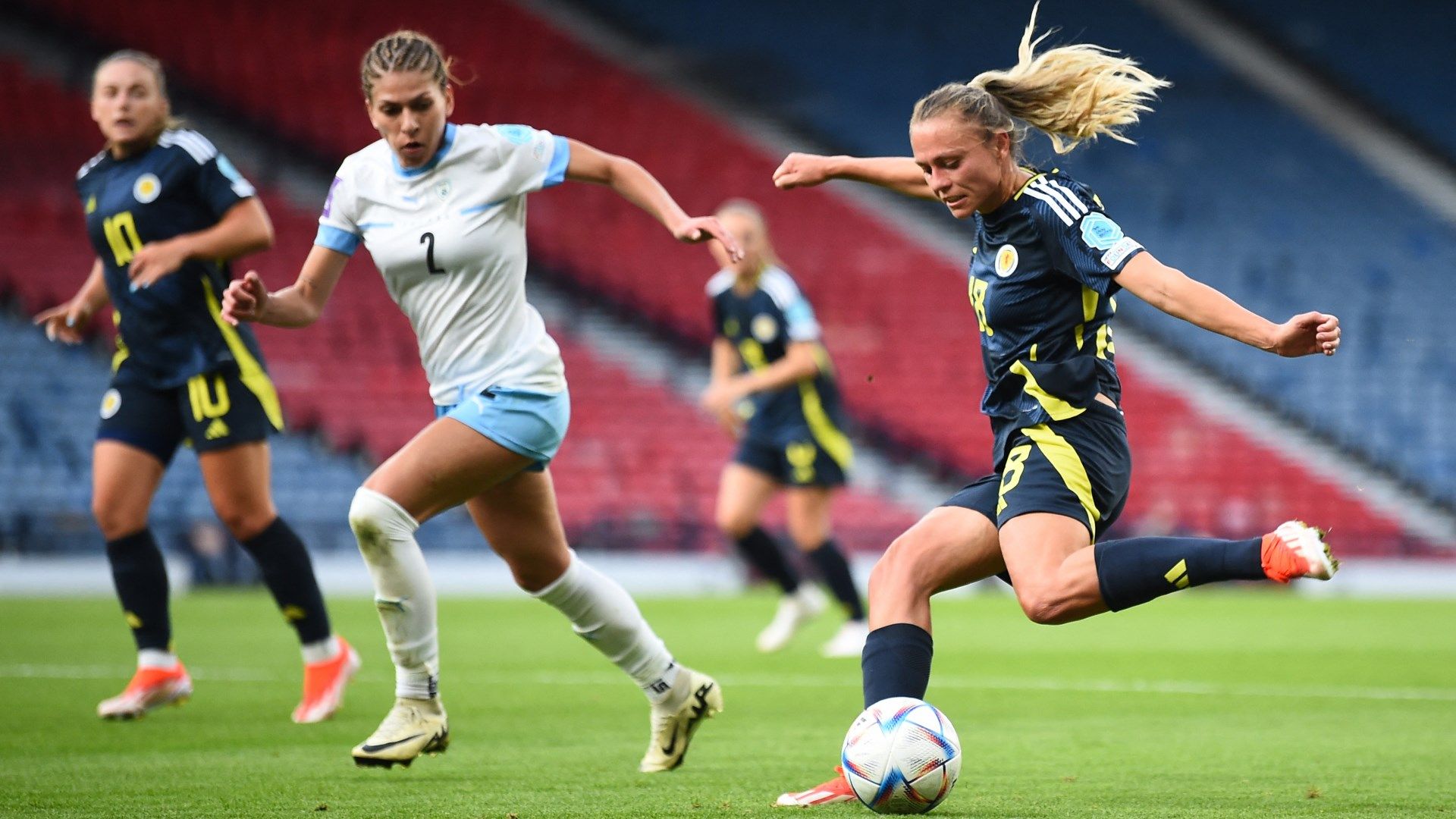 Claire Emslie Scotland Women Israel Women 2024