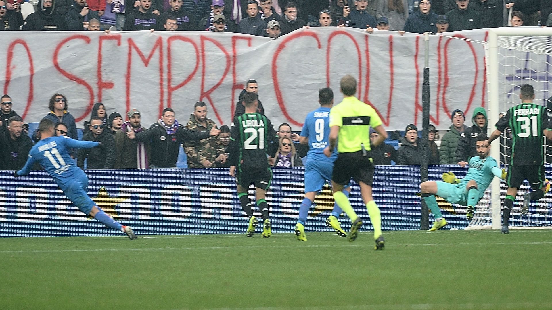 Kevin Mirallas Sassuolo Fiorentina