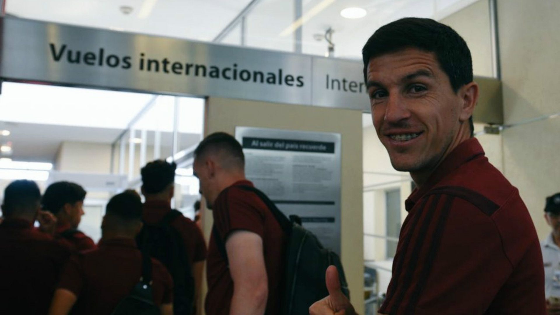 Ignacio Nacho Fernandez River Vuelo Lima Copa Libertadores 2019
