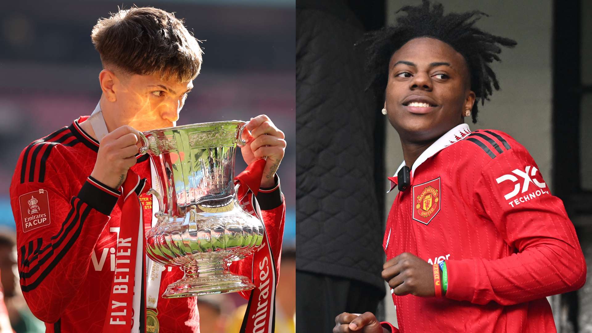 IShowSpeed Manchester United FA Cup 2024