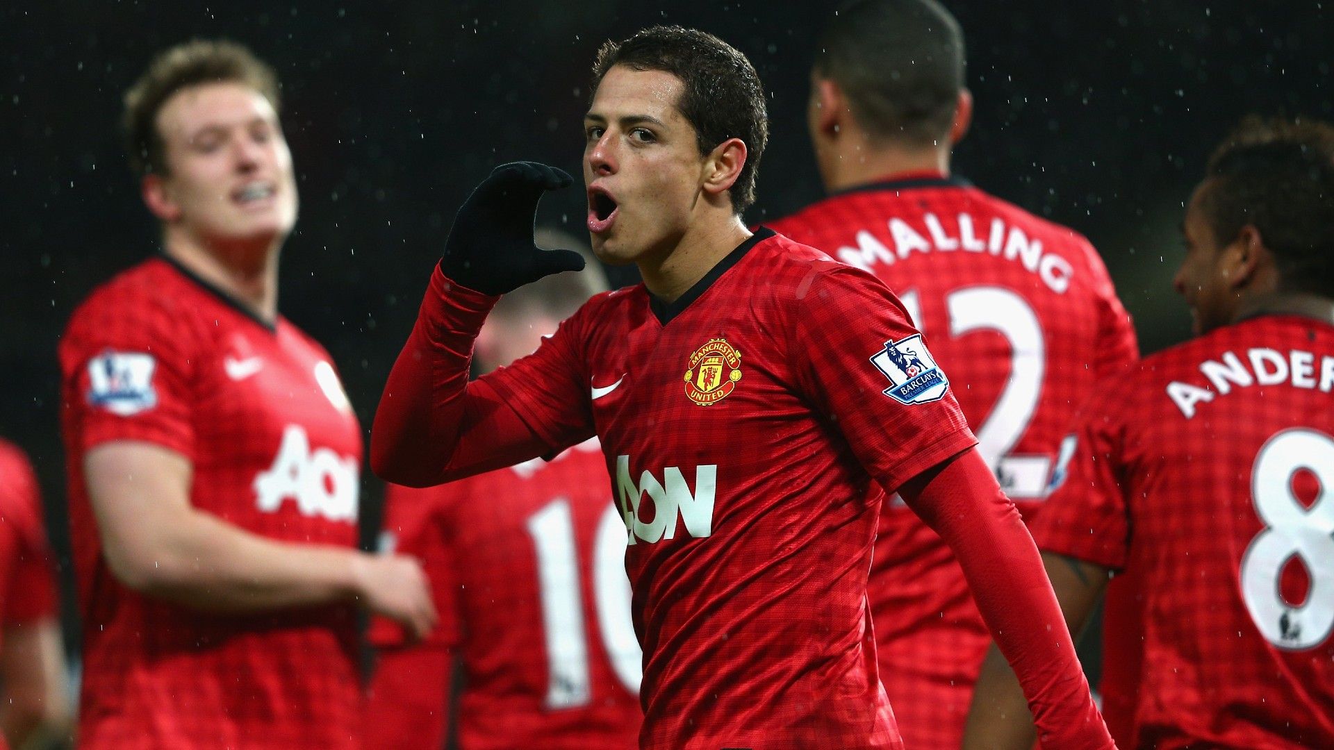 Chicharito Hernández Manchester United 2013