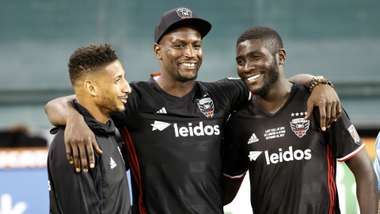 Sean Franklin Bill Hamid Kofi Opare D.C. United
