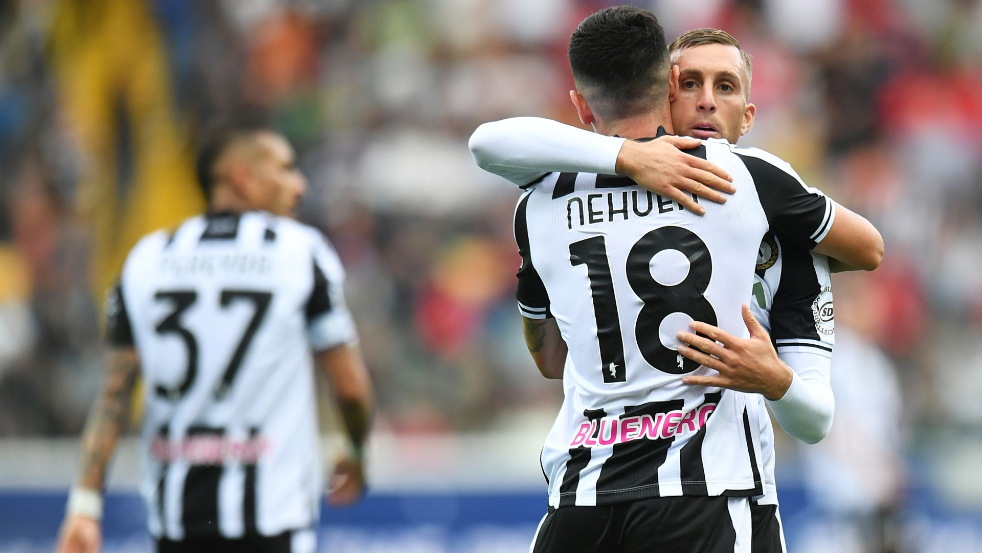 Udinese celebrating 2022 2023