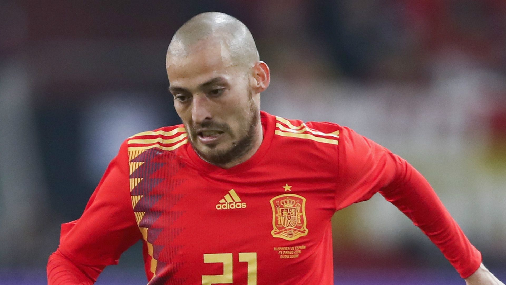 David Silva Spain 2018