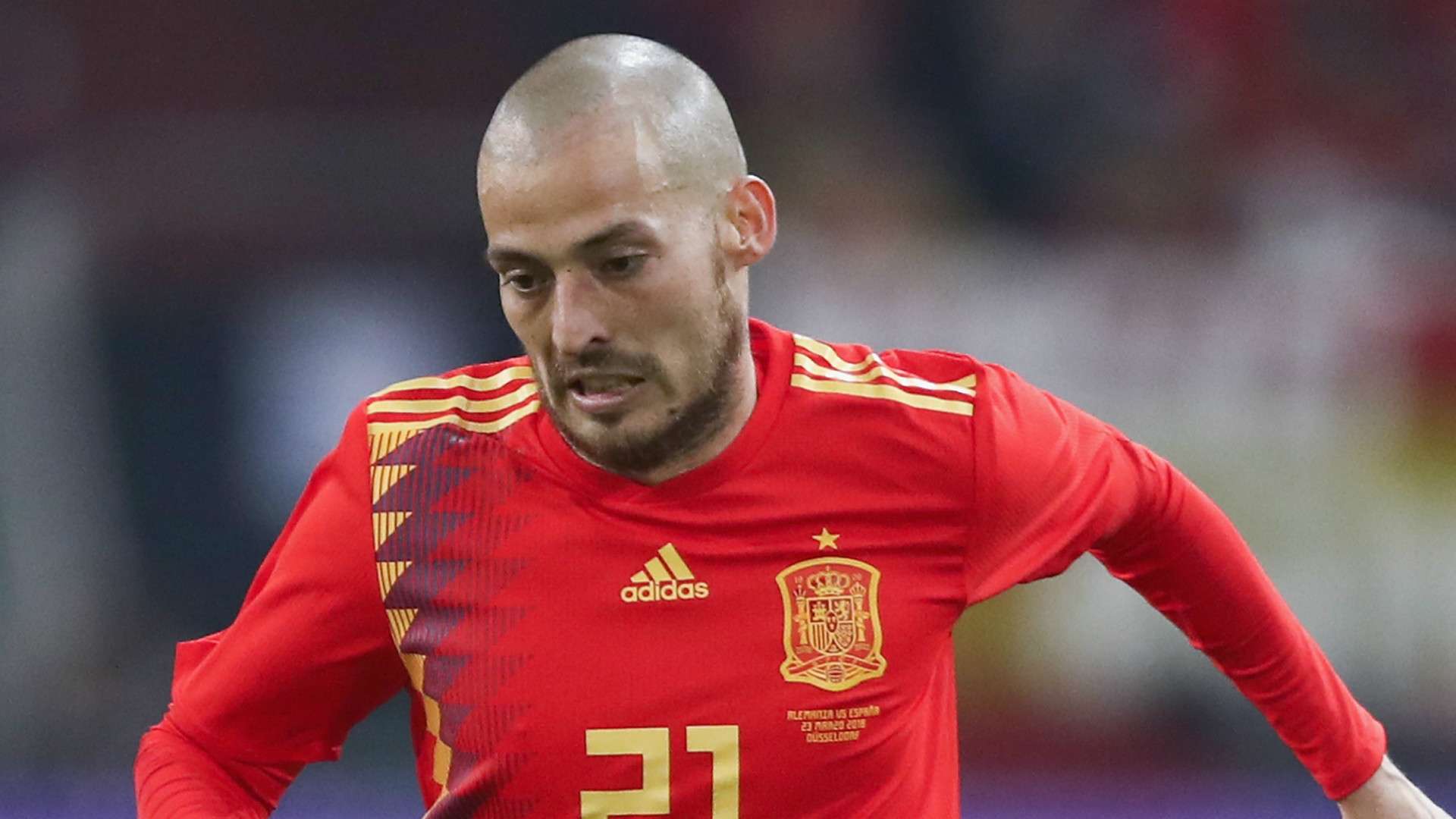 David Silva Spain 2018