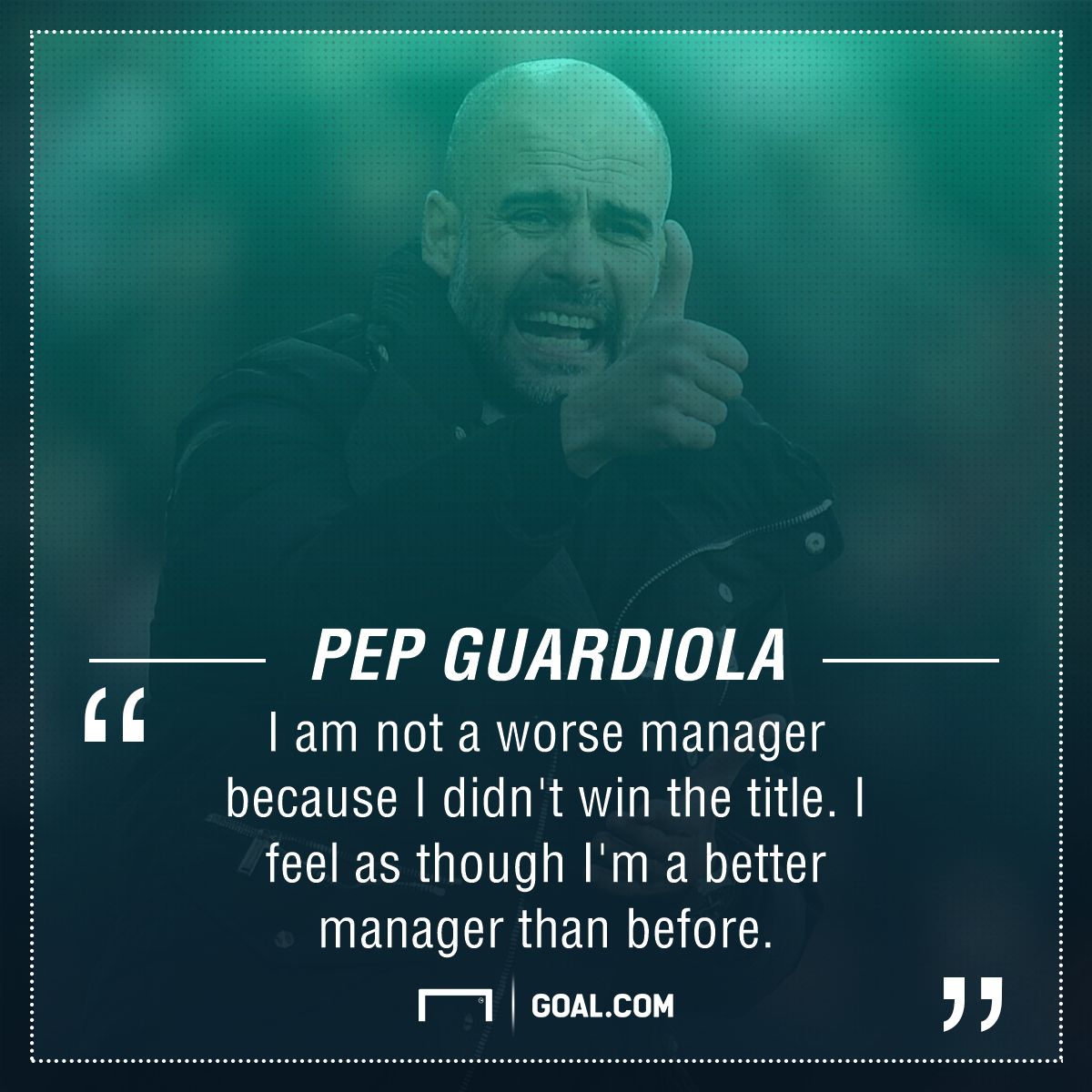 Pep Guardiola Manchester City