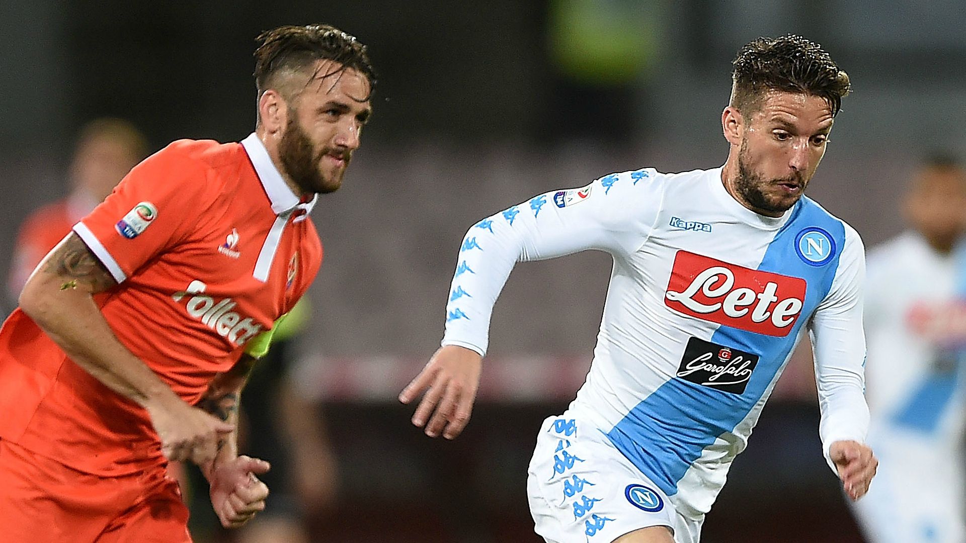 Gonzalo Rodriguez Mertens Napoli Fiorentina Serie A