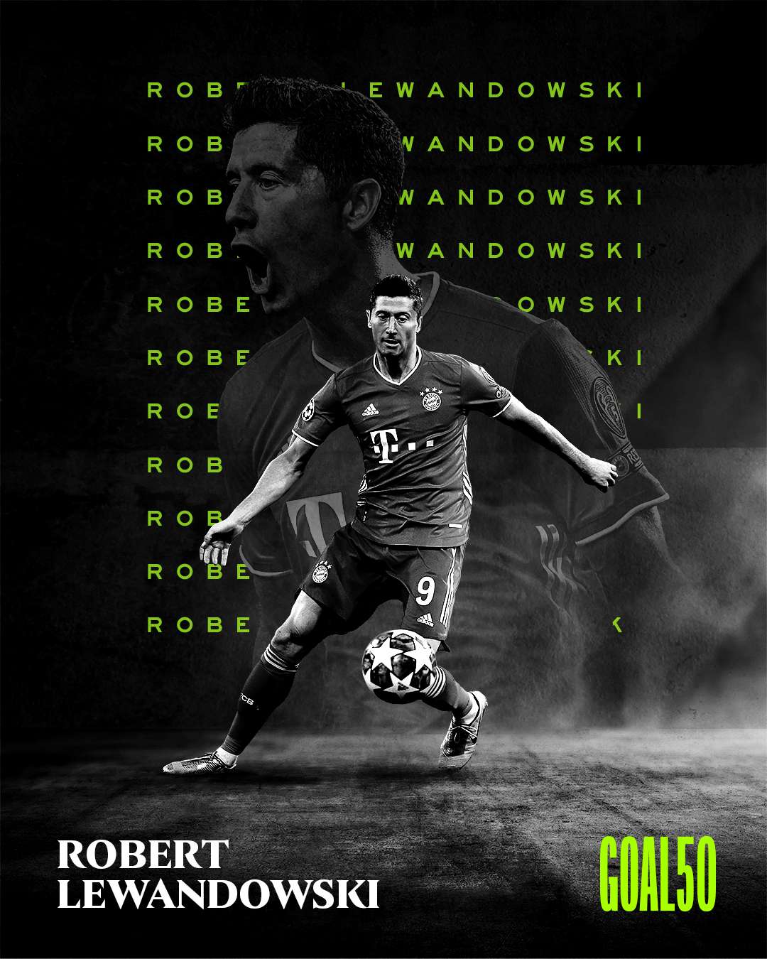 Goal 50 Lewandowski GFX