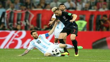 croatia argentina - ivan rakitic lionel messi - world cup - 21062018