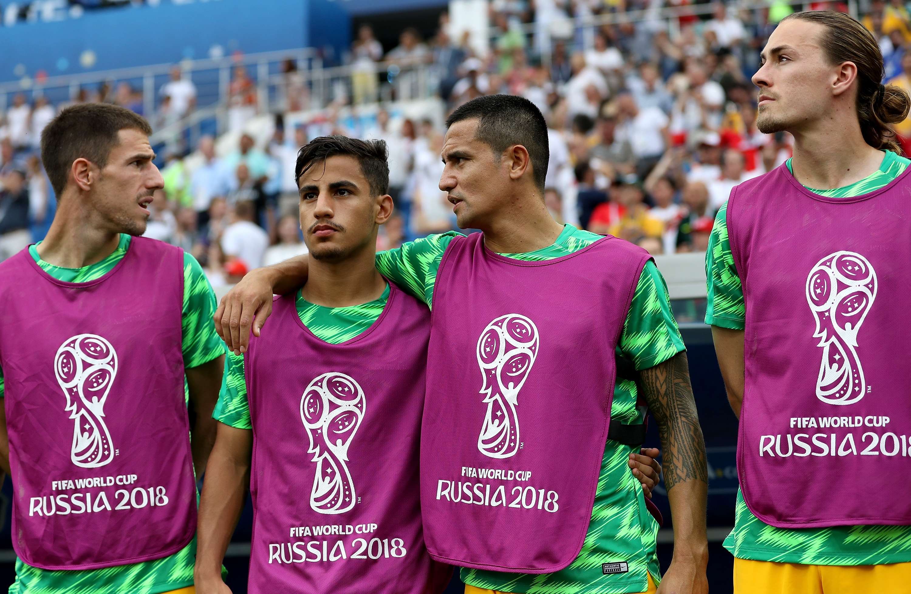 Daniel Arzani Tim Cahill