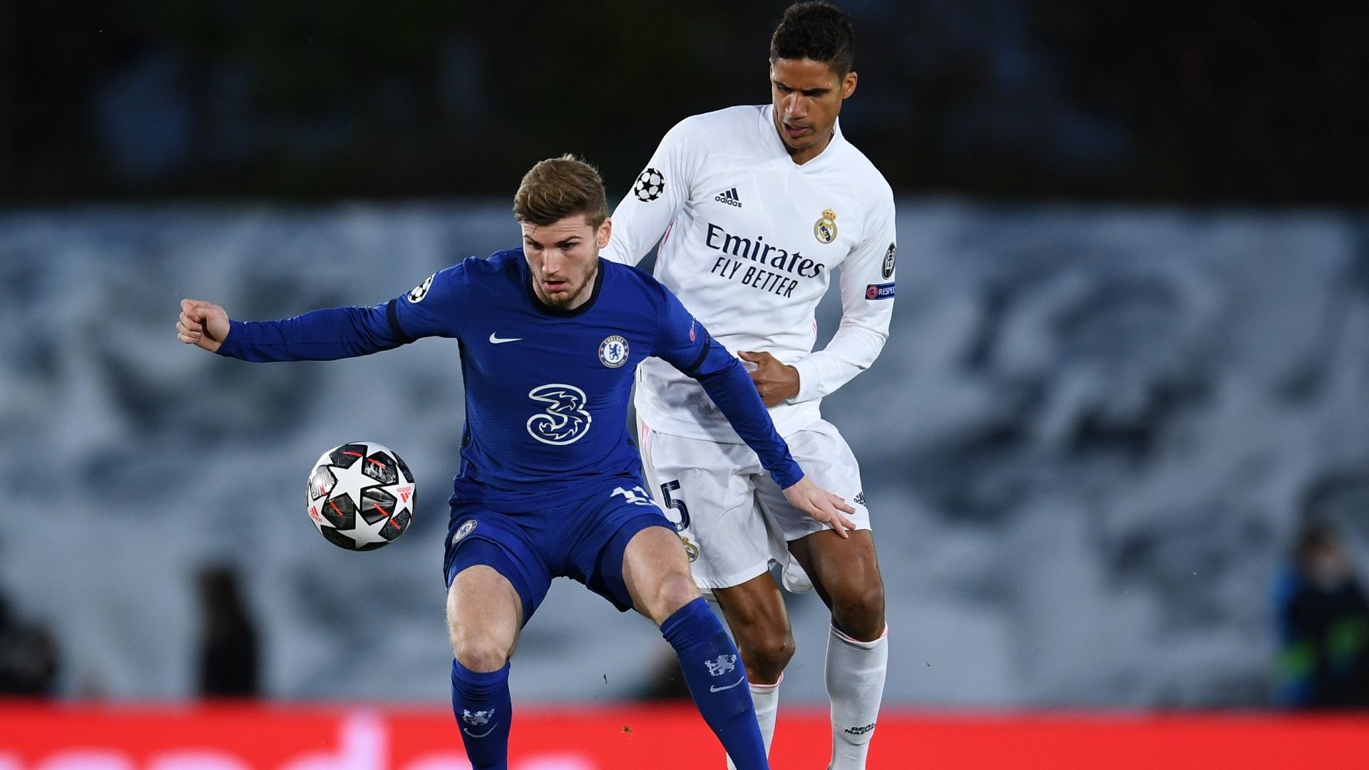 Timo Werner Chelsea Raphael Varane Real Madrid Champions League