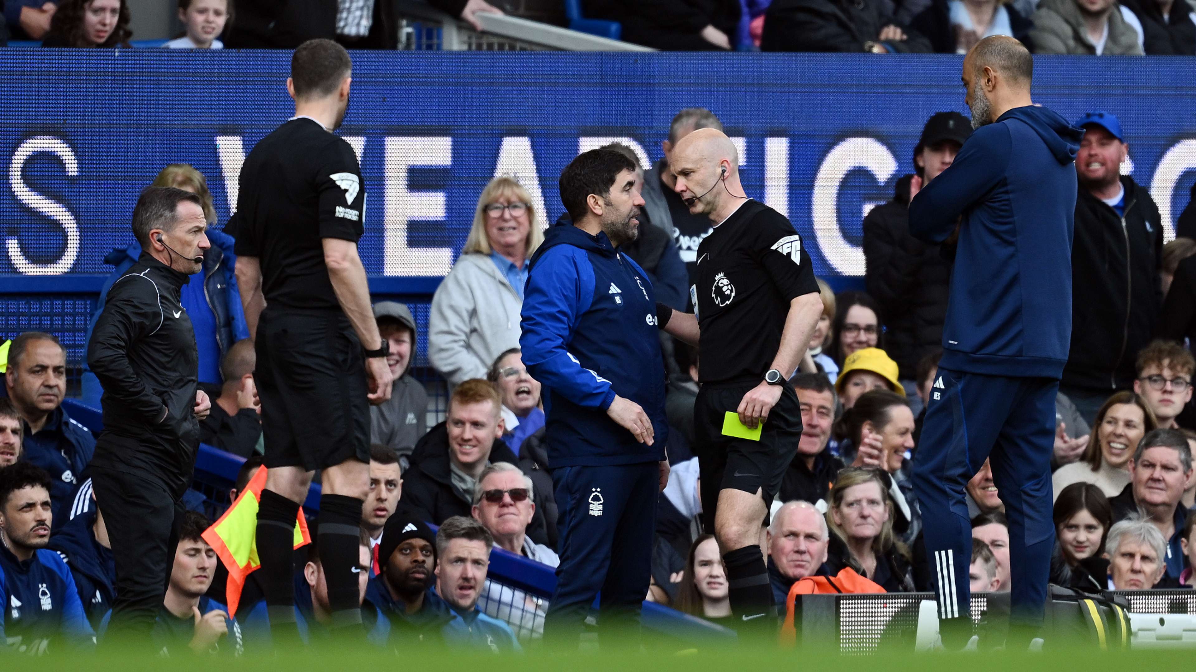 Referee Anthony Taylor and the VAR team in Everton vs Nottingham Forest have been criticised