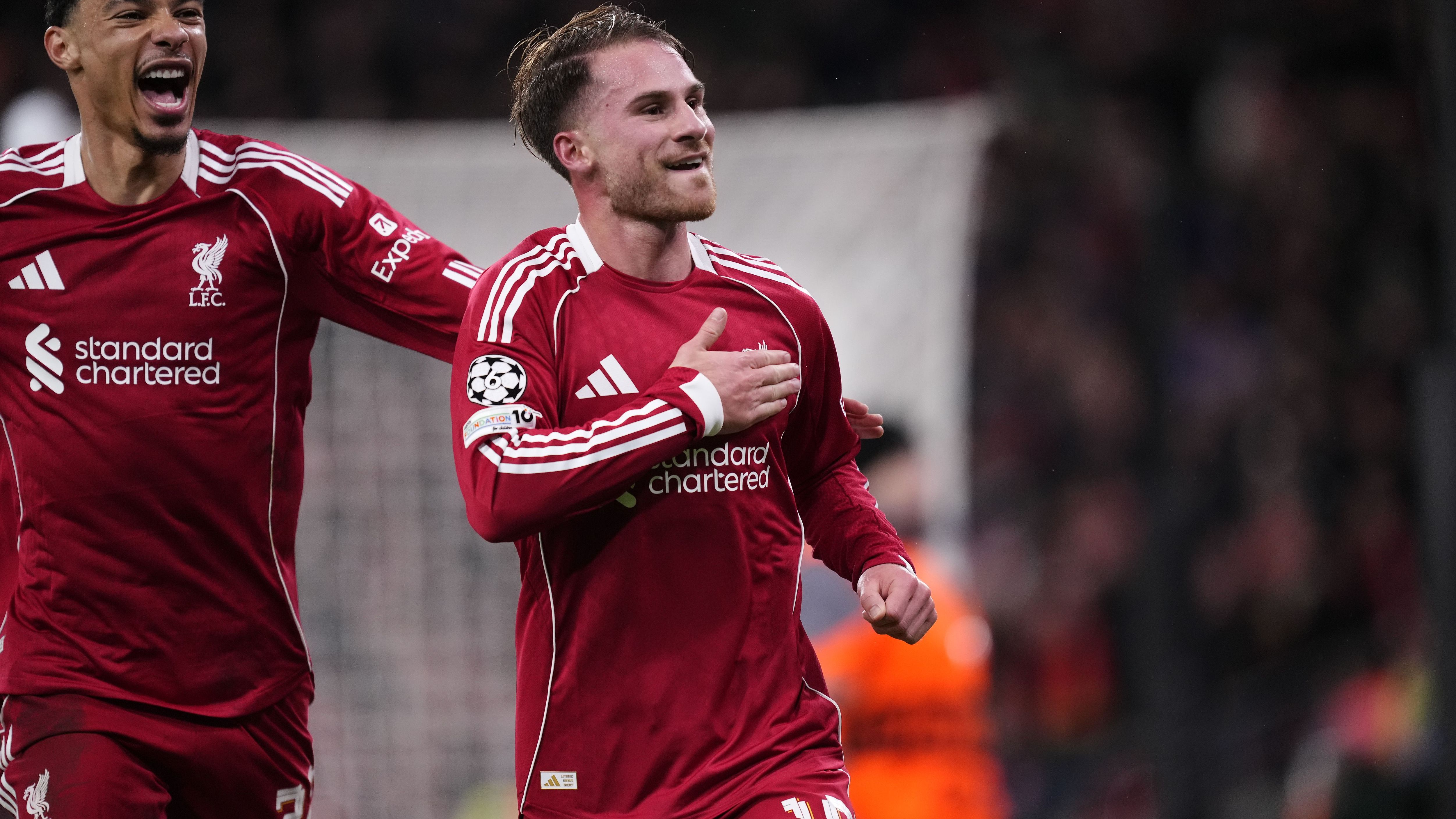 Alexis Mac Allister Liverpool 2025-26