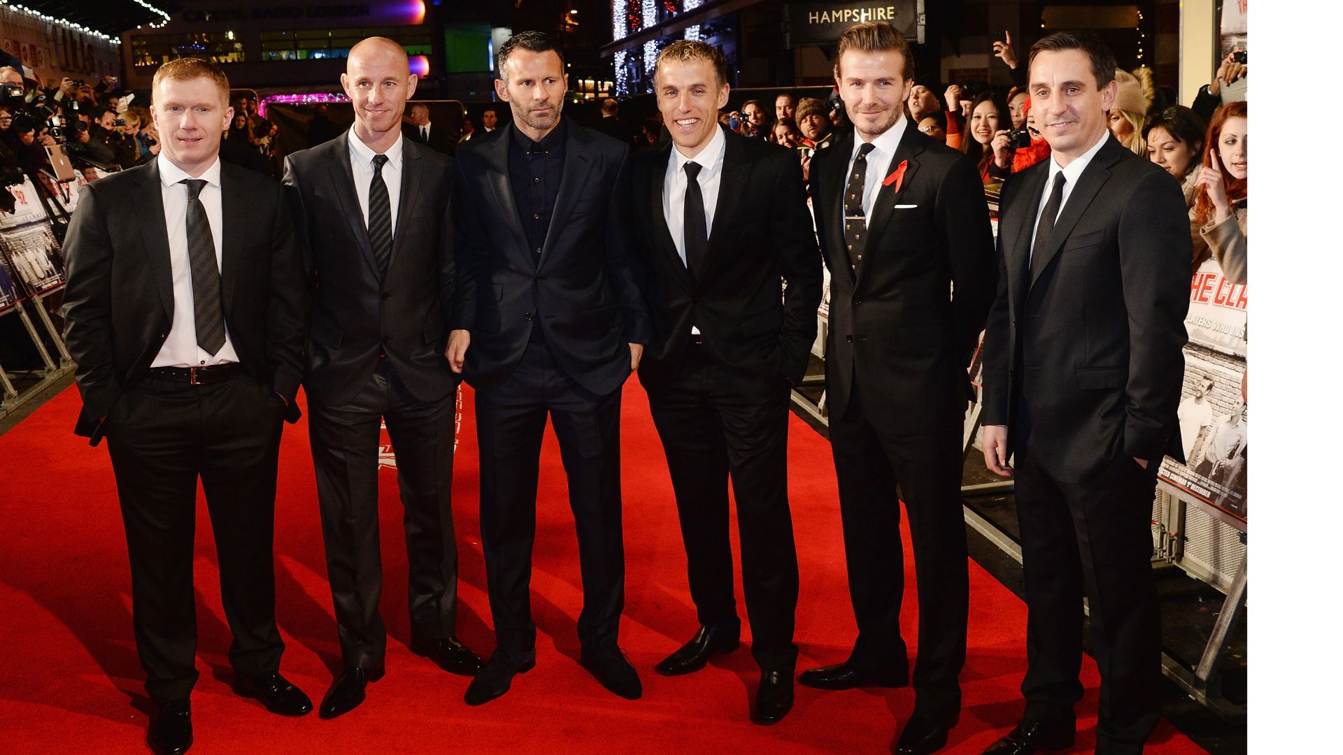 Class of 92 Gary Neville David Beckham Ryan Giggs Paul Scholes