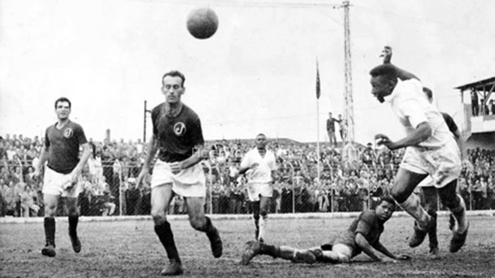 Pelé gol Santos Juventus